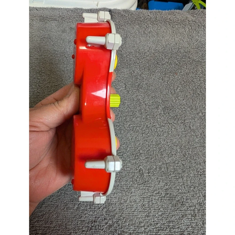 Boppin Beats Electronic Drum Pad Toy Red Orange Yellow Handheld‎ Musical Toy